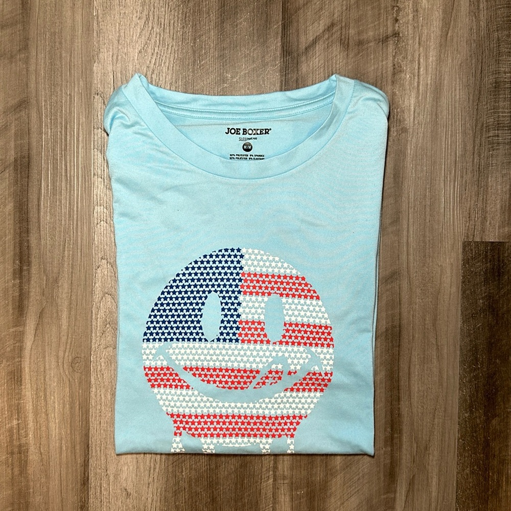 Joe Boxer Patriotic Sleepwear Tee - Medium